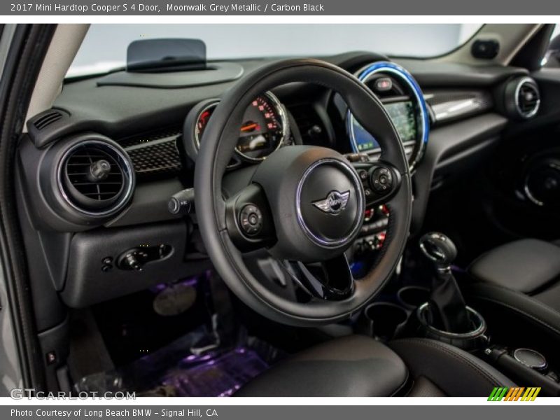 Moonwalk Grey Metallic / Carbon Black 2017 Mini Hardtop Cooper S 4 Door