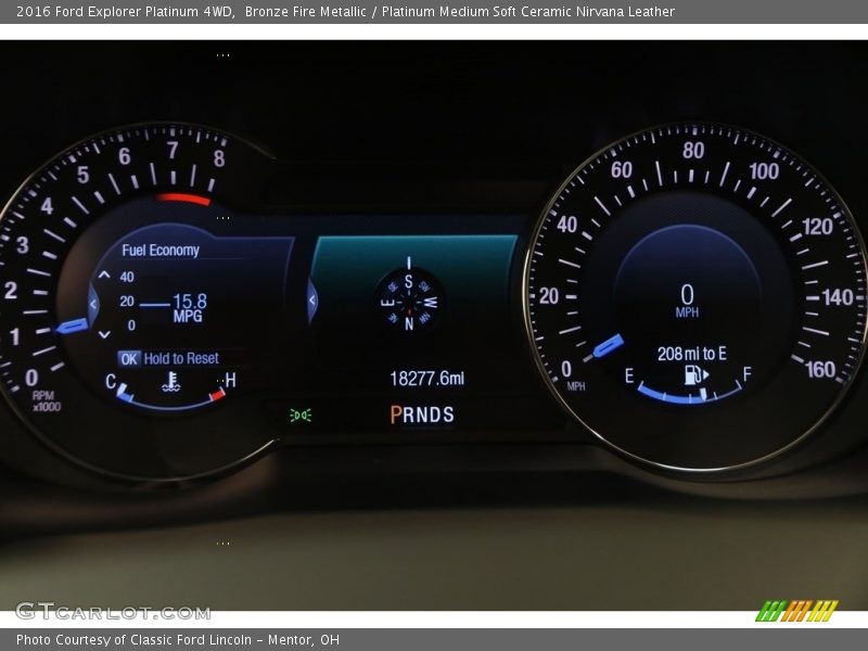 Bronze Fire Metallic / Platinum Medium Soft Ceramic Nirvana Leather 2016 Ford Explorer Platinum 4WD