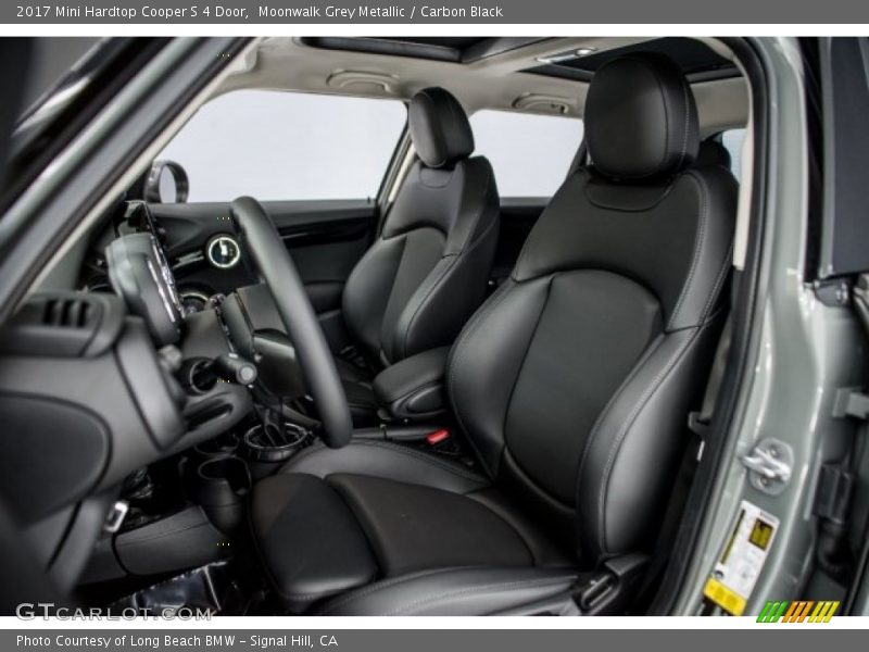 Moonwalk Grey Metallic / Carbon Black 2017 Mini Hardtop Cooper S 4 Door
