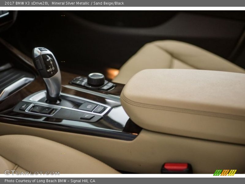 Mineral Silver Metallic / Sand Beige/Black 2017 BMW X3 sDrive28i