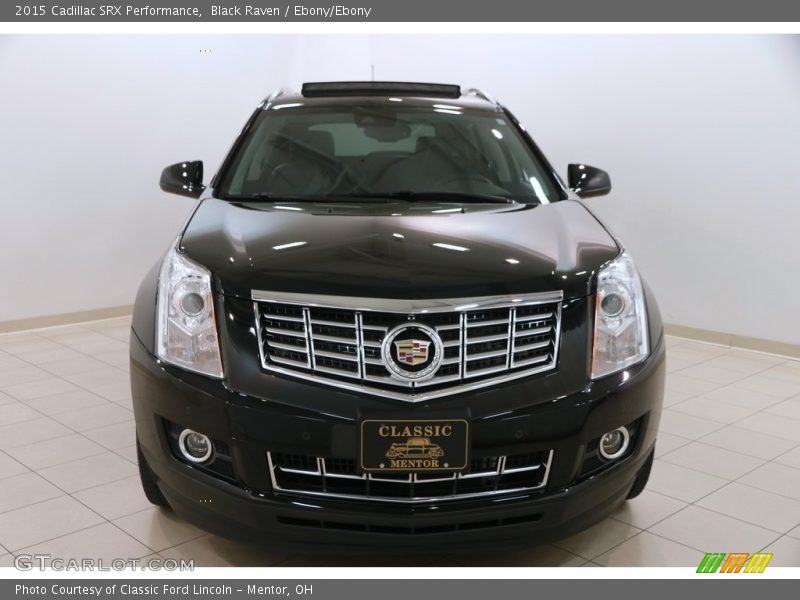 Black Raven / Ebony/Ebony 2015 Cadillac SRX Performance