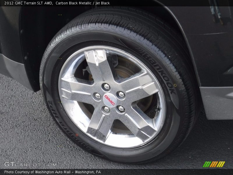 Carbon Black Metallic / Jet Black 2012 GMC Terrain SLT AWD