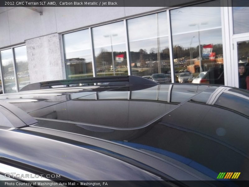 Carbon Black Metallic / Jet Black 2012 GMC Terrain SLT AWD