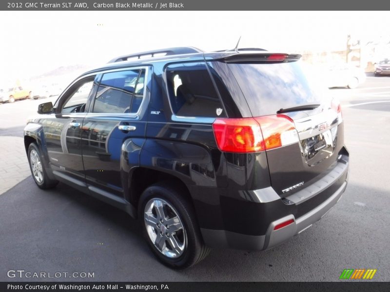 Carbon Black Metallic / Jet Black 2012 GMC Terrain SLT AWD