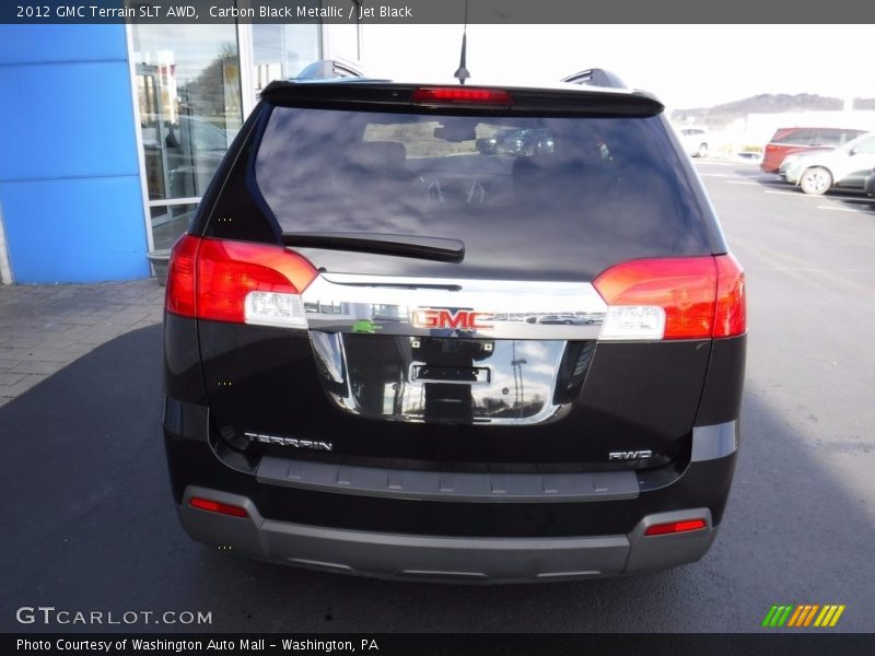 Carbon Black Metallic / Jet Black 2012 GMC Terrain SLT AWD