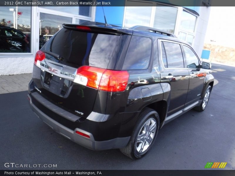 Carbon Black Metallic / Jet Black 2012 GMC Terrain SLT AWD