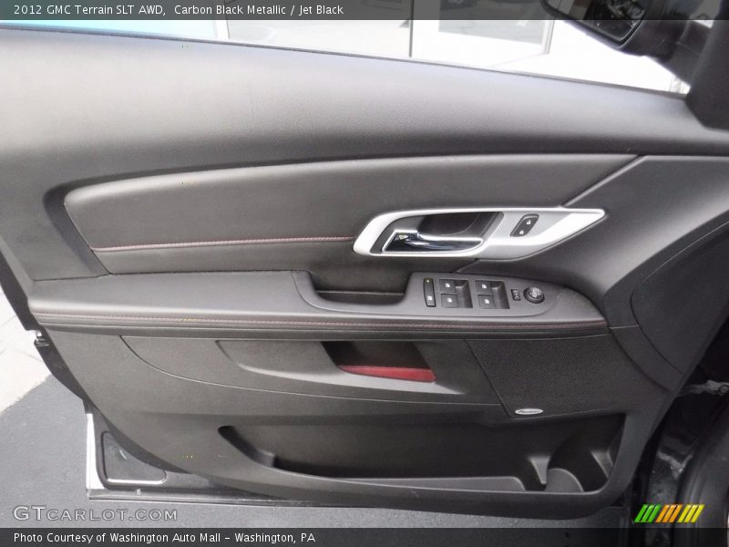 Carbon Black Metallic / Jet Black 2012 GMC Terrain SLT AWD