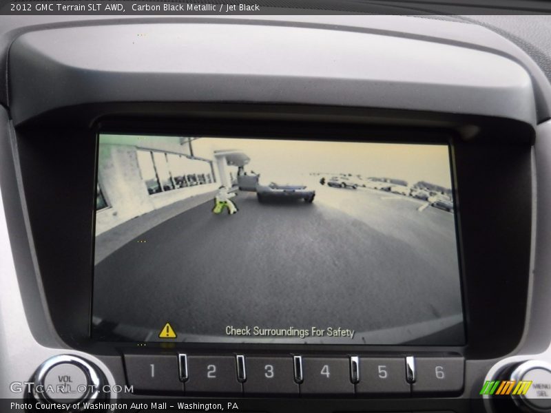 Carbon Black Metallic / Jet Black 2012 GMC Terrain SLT AWD