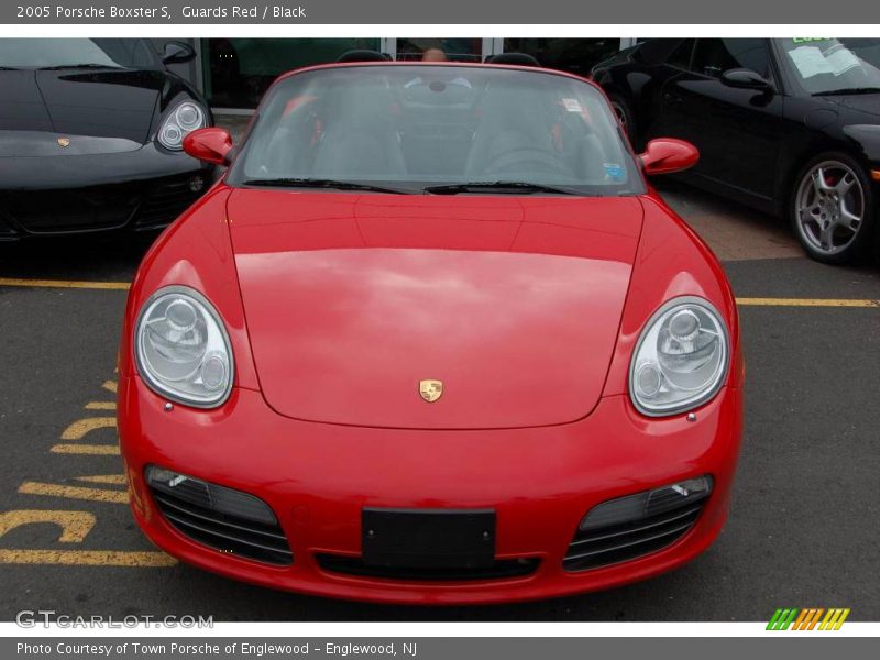 Guards Red / Black 2005 Porsche Boxster S