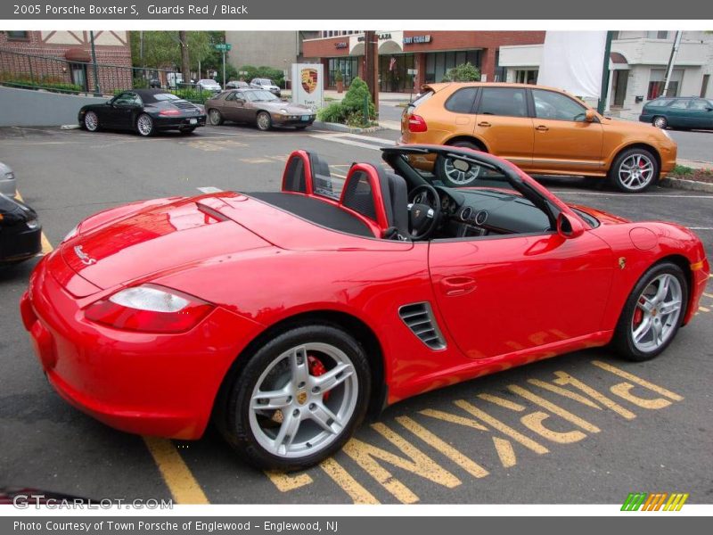 Guards Red / Black 2005 Porsche Boxster S