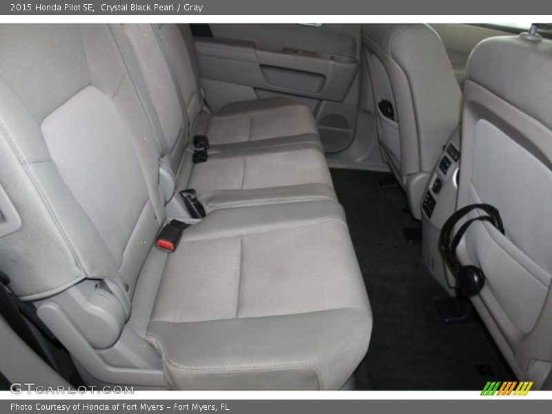 Crystal Black Pearl / Gray 2015 Honda Pilot SE