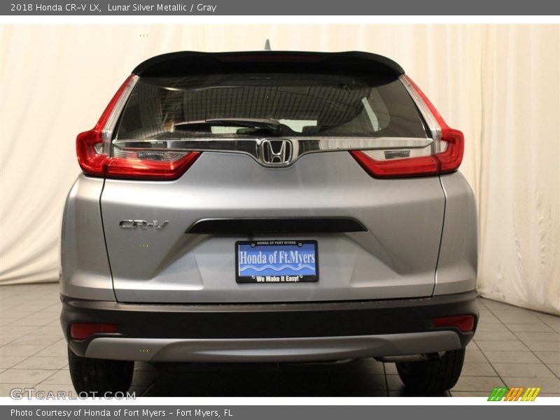 Lunar Silver Metallic / Gray 2018 Honda CR-V LX