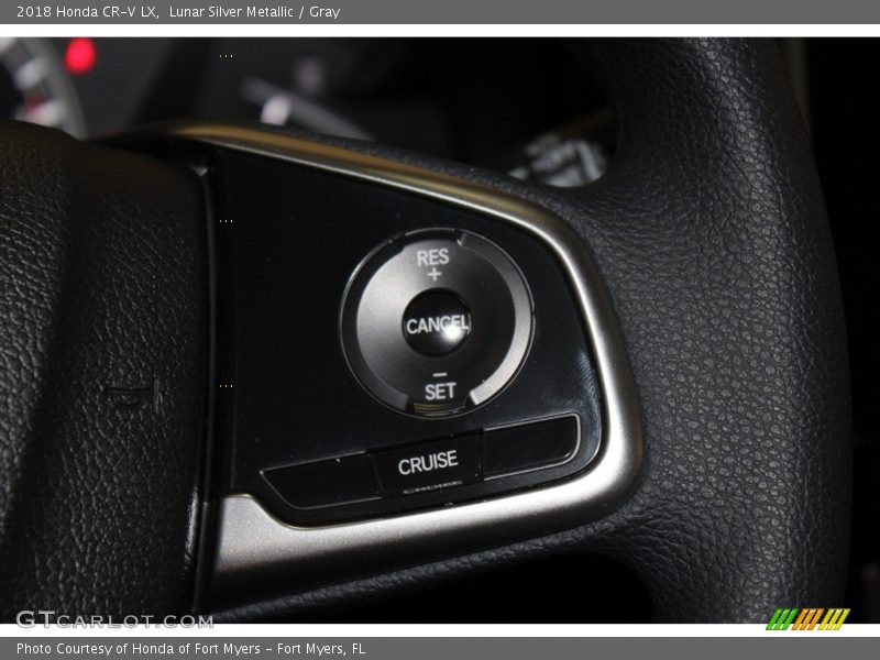 Lunar Silver Metallic / Gray 2018 Honda CR-V LX