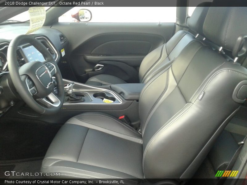 Octane Red Pearl / Black 2018 Dodge Challenger SXT