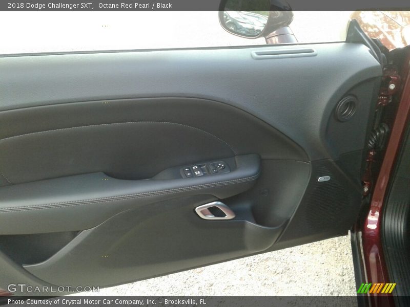 Octane Red Pearl / Black 2018 Dodge Challenger SXT