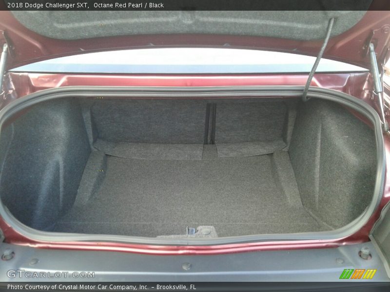 Octane Red Pearl / Black 2018 Dodge Challenger SXT