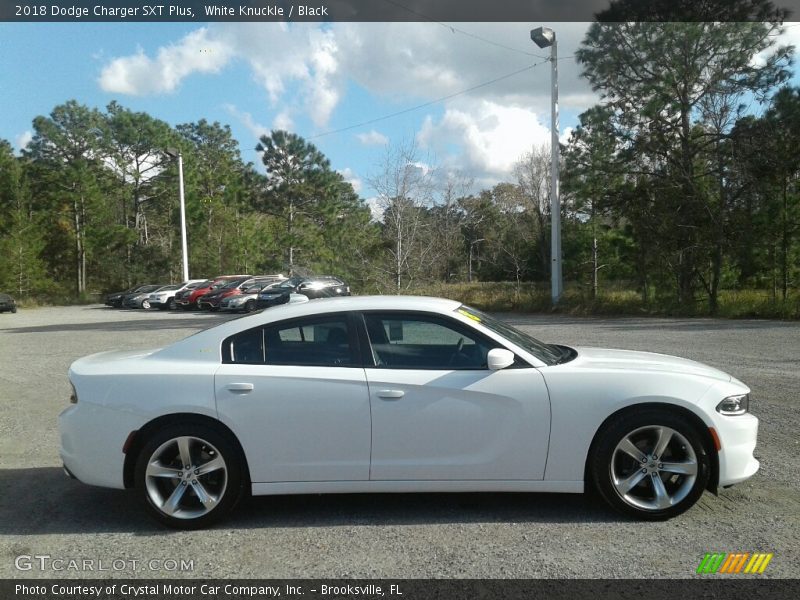 White Knuckle / Black 2018 Dodge Charger SXT Plus