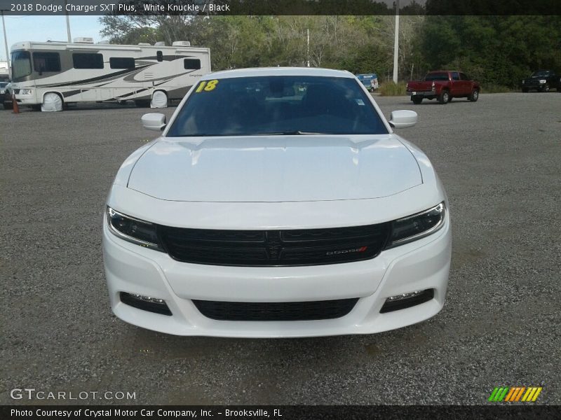 White Knuckle / Black 2018 Dodge Charger SXT Plus