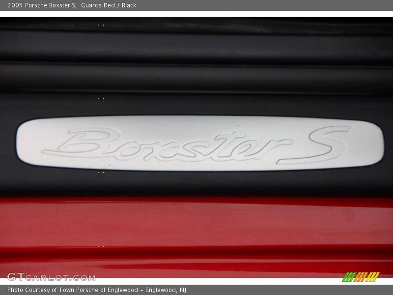 Guards Red / Black 2005 Porsche Boxster S