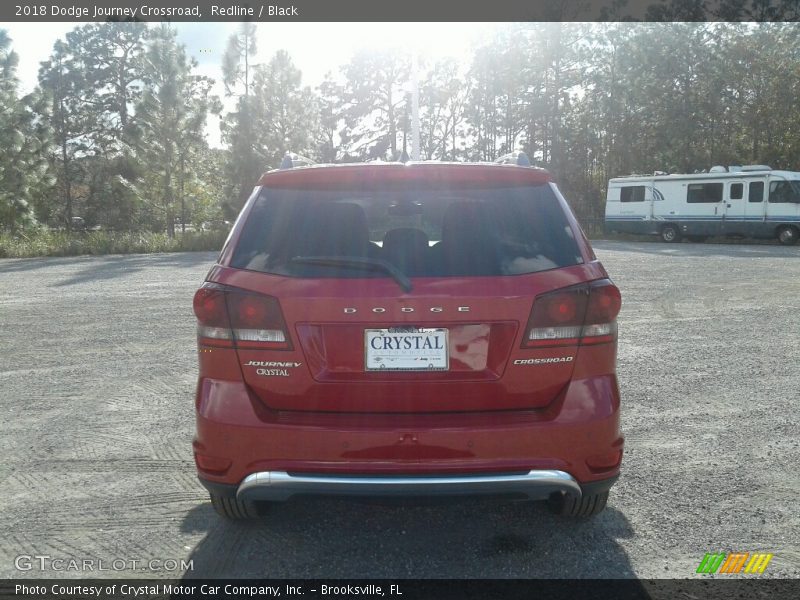 Redline / Black 2018 Dodge Journey Crossroad