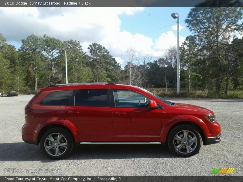 Redline / Black 2018 Dodge Journey Crossroad