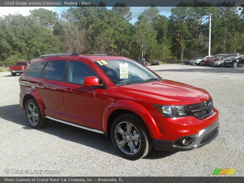 Front 3/4 View of 2018 Journey Crossroad