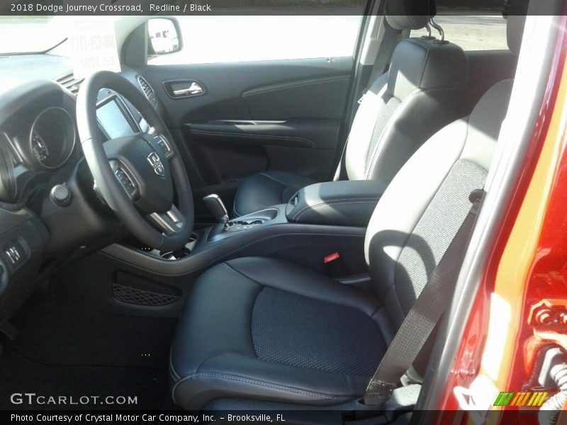Redline / Black 2018 Dodge Journey Crossroad