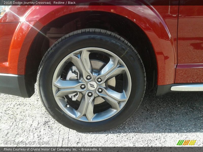 Redline / Black 2018 Dodge Journey Crossroad