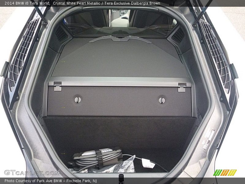 Crystal White Pearl Metallic / Tera Exclusive Dalbergia Brown 2014 BMW i8 Tera World