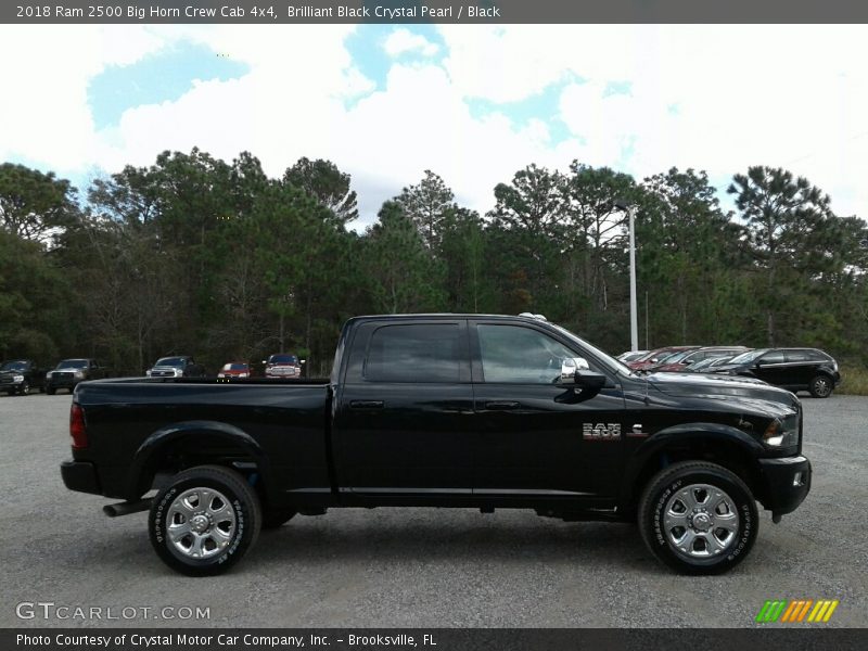 Brilliant Black Crystal Pearl / Black 2018 Ram 2500 Big Horn Crew Cab 4x4