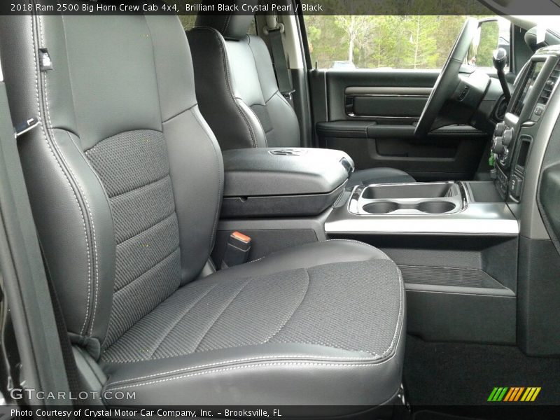 Front Seat of 2018 2500 Big Horn Crew Cab 4x4