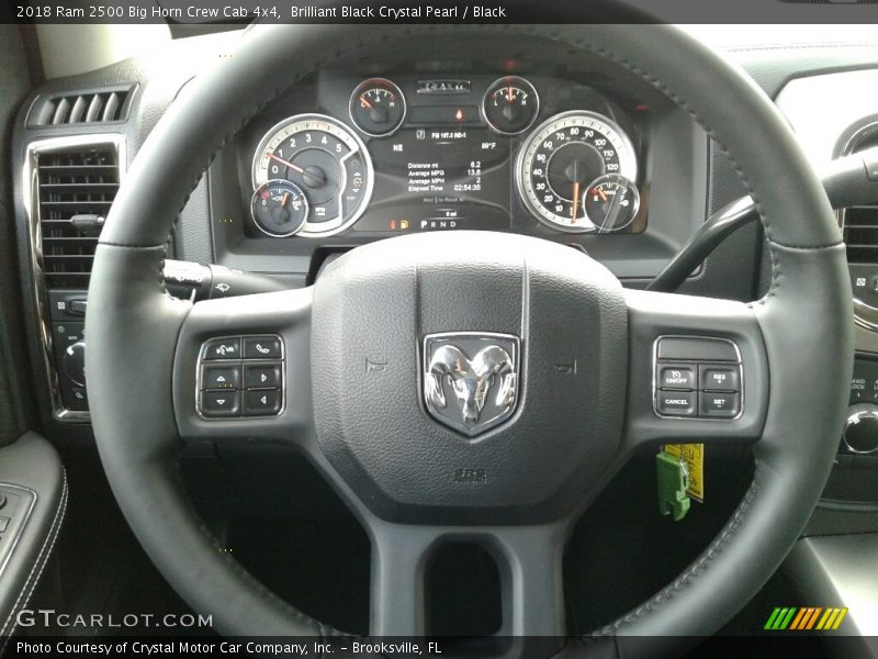  2018 2500 Big Horn Crew Cab 4x4 Steering Wheel