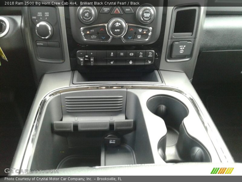 Controls of 2018 2500 Big Horn Crew Cab 4x4