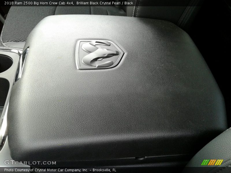 Brilliant Black Crystal Pearl / Black 2018 Ram 2500 Big Horn Crew Cab 4x4