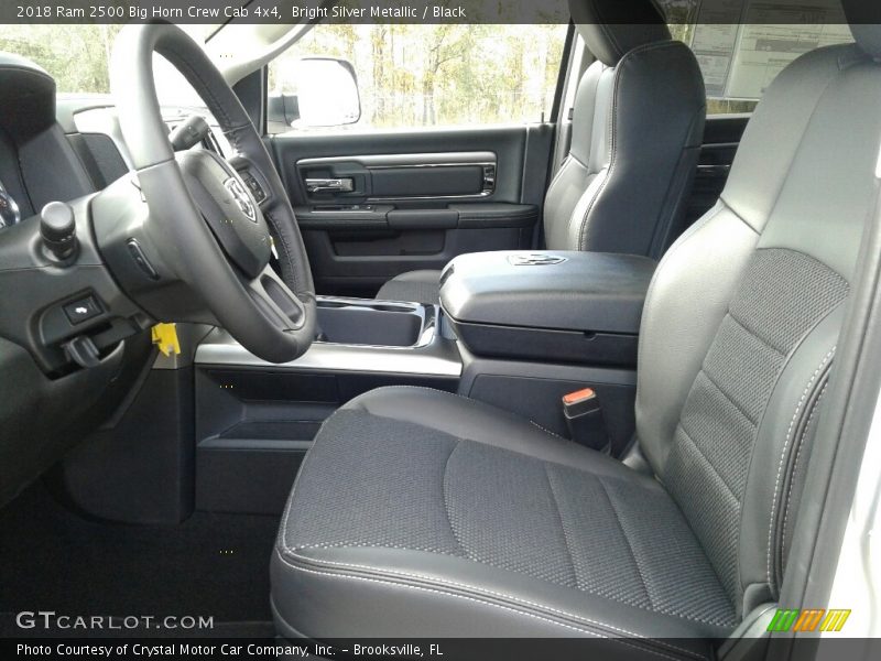 Front Seat of 2018 2500 Big Horn Crew Cab 4x4