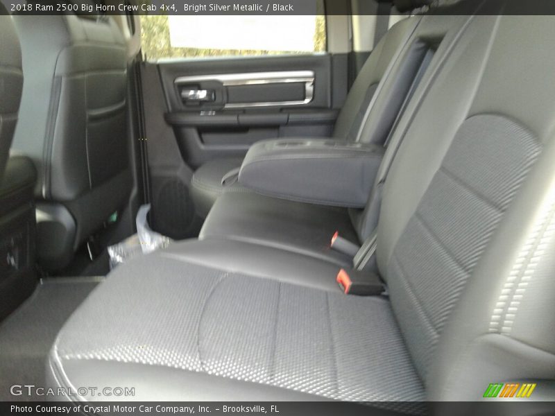 Bright Silver Metallic / Black 2018 Ram 2500 Big Horn Crew Cab 4x4