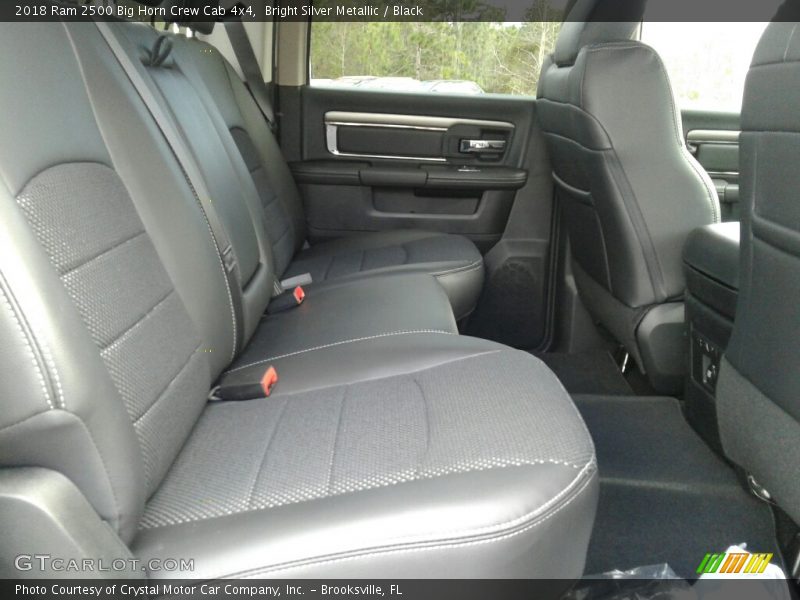Bright Silver Metallic / Black 2018 Ram 2500 Big Horn Crew Cab 4x4