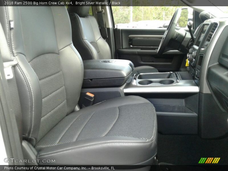 Bright Silver Metallic / Black 2018 Ram 2500 Big Horn Crew Cab 4x4