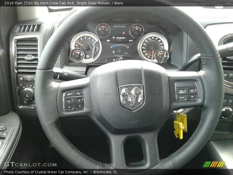  2018 2500 Big Horn Crew Cab 4x4 Steering Wheel