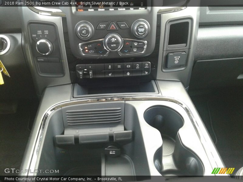 Bright Silver Metallic / Black 2018 Ram 2500 Big Horn Crew Cab 4x4
