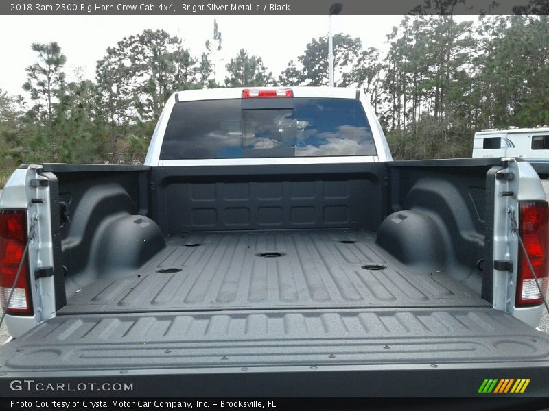 Bright Silver Metallic / Black 2018 Ram 2500 Big Horn Crew Cab 4x4