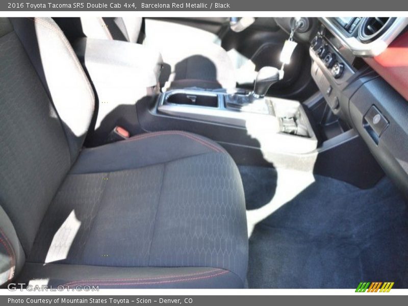 Barcelona Red Metallic / Black 2016 Toyota Tacoma SR5 Double Cab 4x4