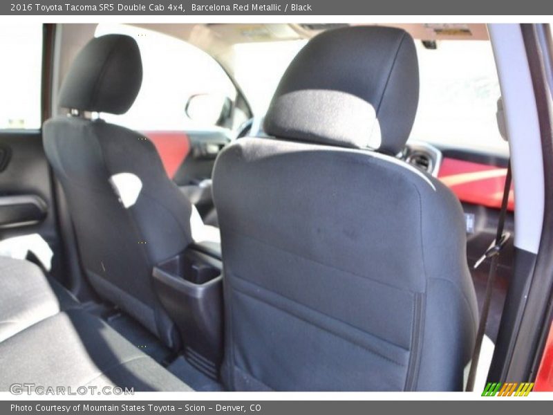 Barcelona Red Metallic / Black 2016 Toyota Tacoma SR5 Double Cab 4x4