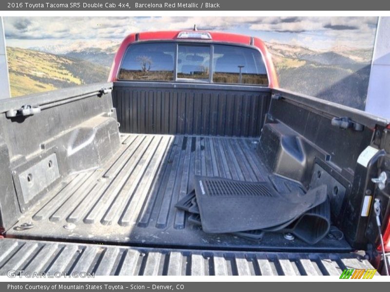 Barcelona Red Metallic / Black 2016 Toyota Tacoma SR5 Double Cab 4x4
