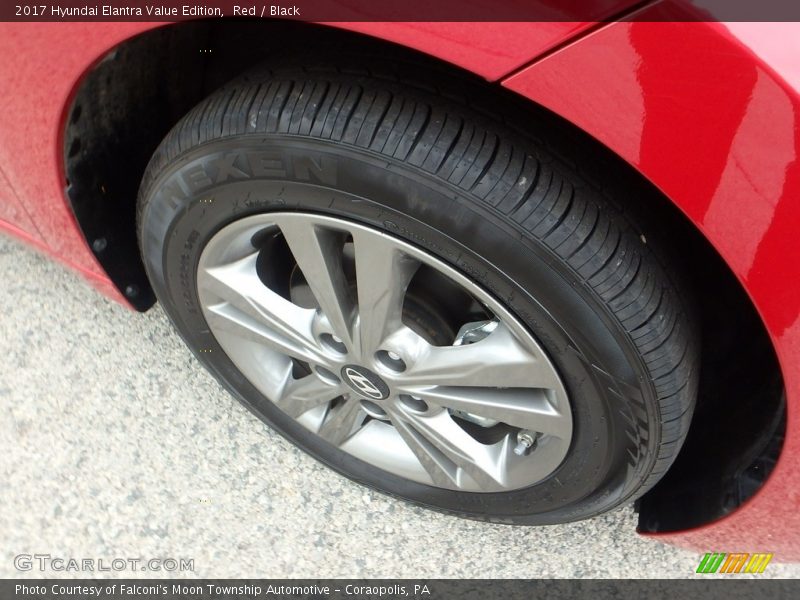 Red / Black 2017 Hyundai Elantra Value Edition
