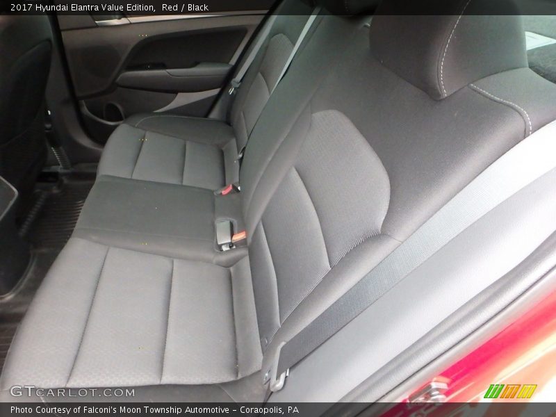 Red / Black 2017 Hyundai Elantra Value Edition