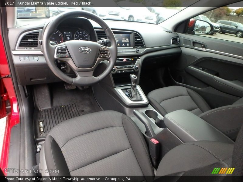 Red / Black 2017 Hyundai Elantra Value Edition