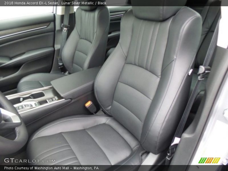  2018 Accord EX-L Sedan Black Interior