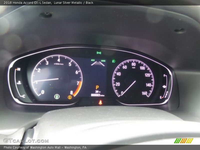  2018 Accord EX-L Sedan EX-L Sedan Gauges