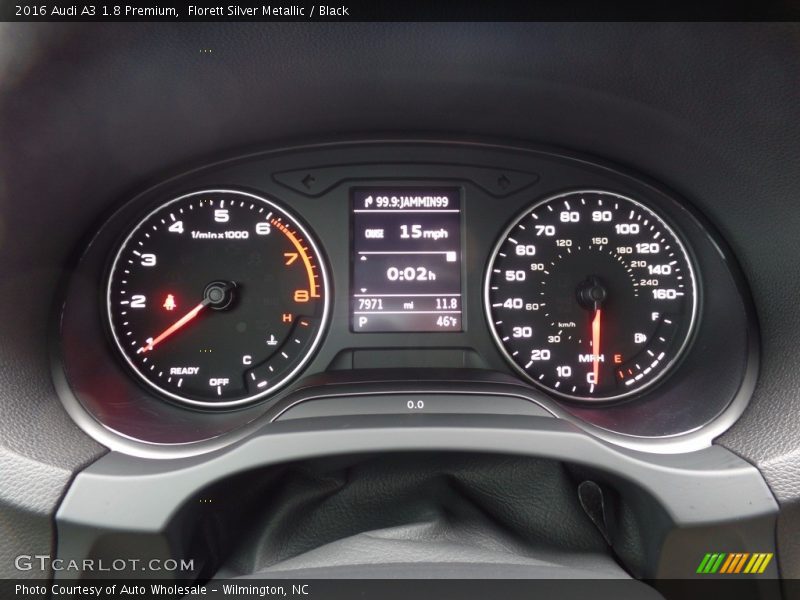 Florett Silver Metallic / Black 2016 Audi A3 1.8 Premium